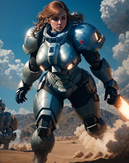 05278-3754127345-4K, Masterpiece, highres, absurdres,photorealistic, Parrley_armor, a woman in a suit of armor ,wearing Parrley_armor, big bulky.png